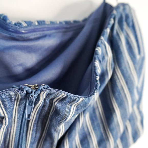 Fashion Nova Denim Skirt Set - Picture 16 of 16